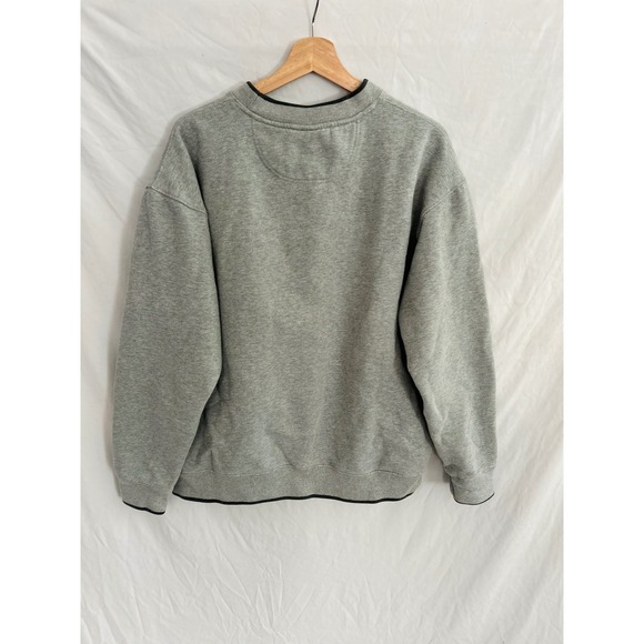 Vintage MC Sport Gray Sweatshirt Gambling Problem Funny Graphic Print Women's XL - Picture 2 of 6